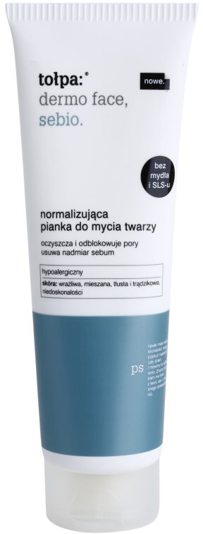 Tołpa Dermo Face Sebio Reinigungsschaum zur Reduktion der Talgproduktion