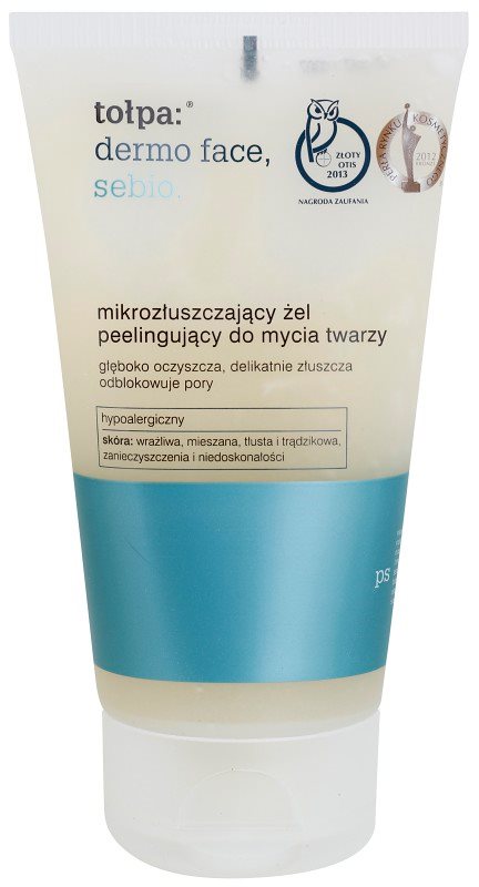 Tołpa Dermo Face Sebio Reinigungsgel mit Peelingeffekt