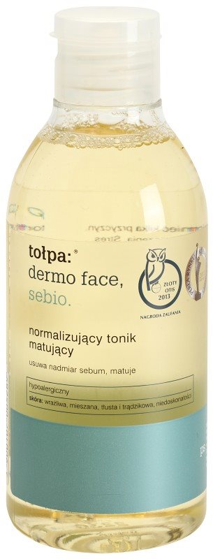 Tołpa Dermo Face Sebio tónico normalizante para reducir la producción de grasa