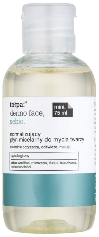 Tołpa Dermo Face Sebio micelární čisticí voda pro pleť s nedokonalostmi