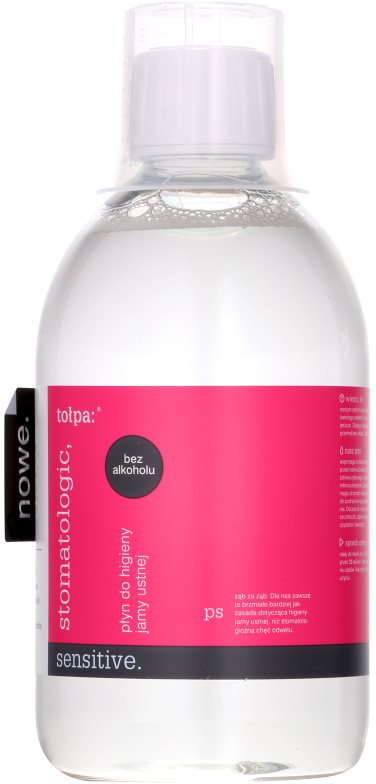 Tołpa Stomatologic Sensitive elixir calmante para dentes sensíveis