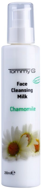Tommy G Chamomile Line leche limpiadora facial con extracto de manzanilla