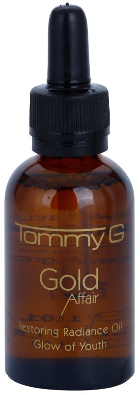 Tommy G Gold Affair óleo regenerador com efeito suavizante para pele radiante