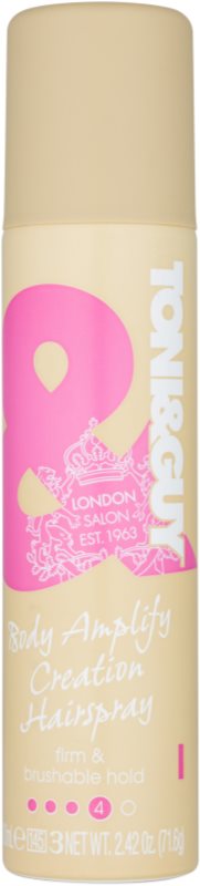 TONI&GUY Glamour Hairspray Strong Firming