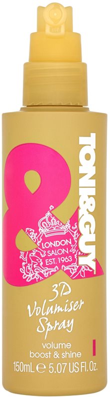 TONI&GUY Glamour спрей для волосся для об'єму та блиску