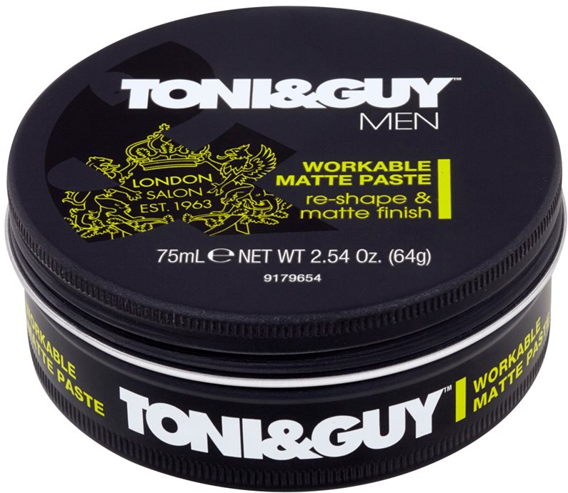 TONI&GUY Men оформяща паста с матиращ ефект