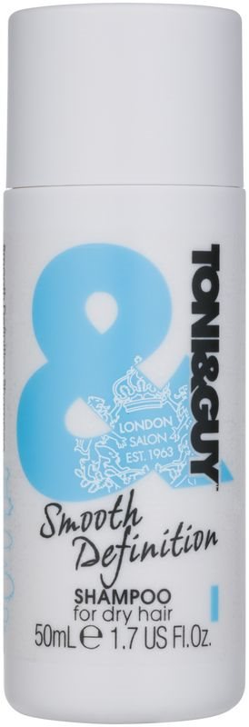 TONI&GUY Smooth Definition uhladzujúci šampón pre suché a nepoddajné vlasy