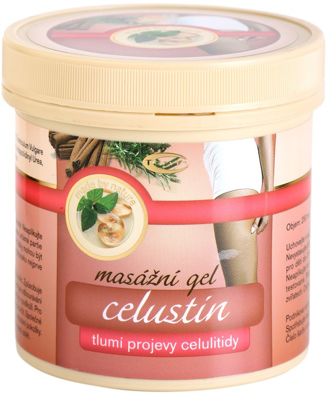 Topvet Celustin masážní gel tlumicí projevy celulitidy
