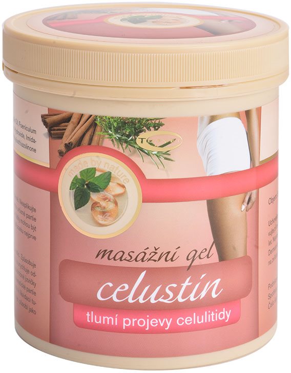Topvet Celustin gel pentru masaj atenueaza aspectul celulitei