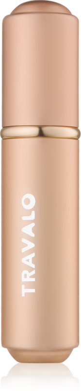 Travalo Roma sticluta reincarcabila cu atomizér unisex 5 ml Gold