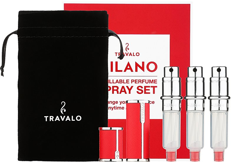 Travalo Milano Geschenkset I. Red