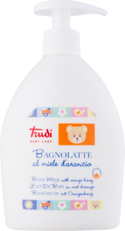 Trudi Baby Care mleczko do kąpieli dla dzieci z miodem z kwiatu pomarańczy