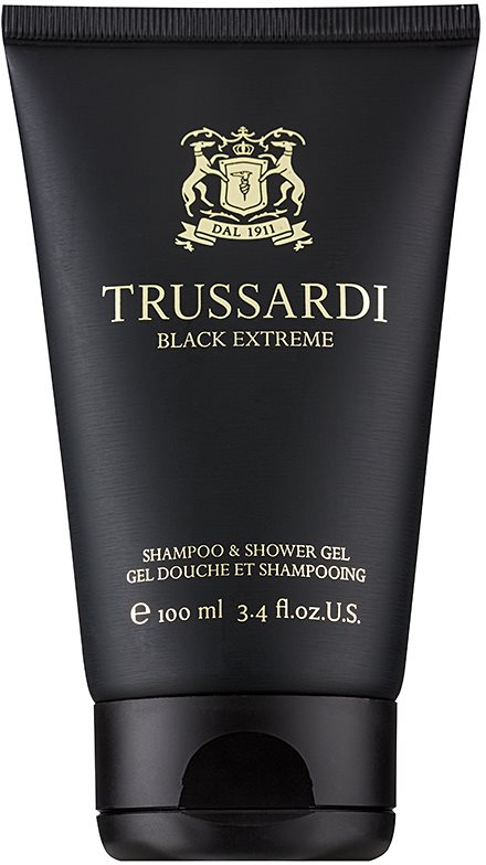 Trussardi Black Extreme tusfürdő férfiaknak 100 ml