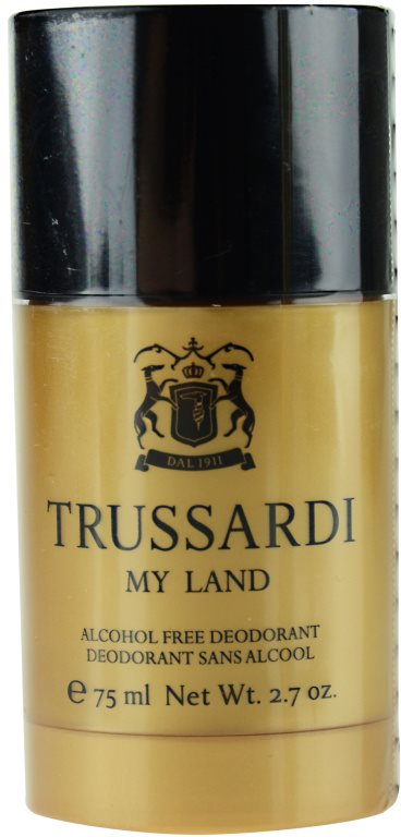 Trussardi My Land desodorizante em stick para homens 75 ml