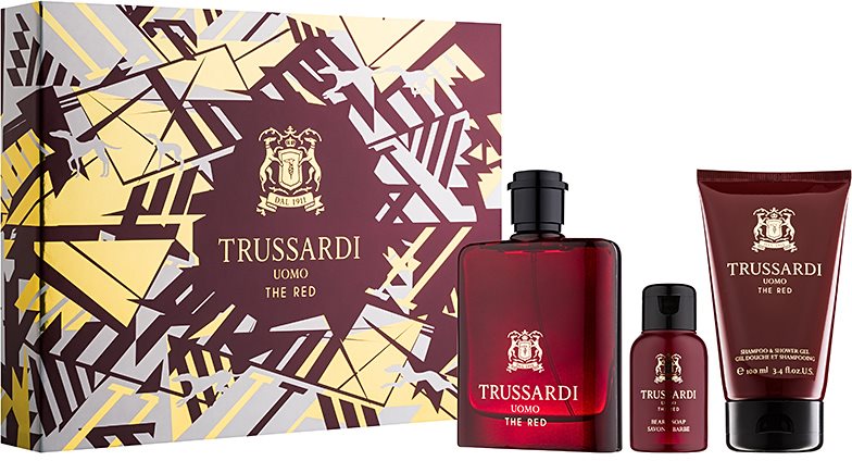 Trussardi Uomo The Red set cadou II.