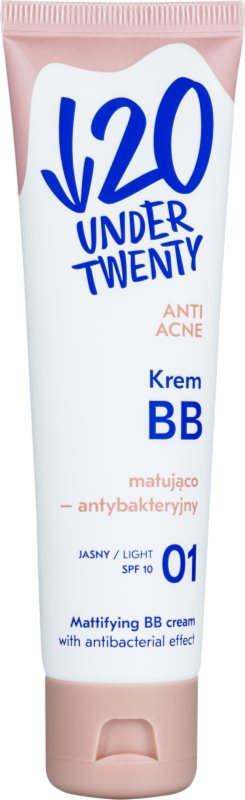 Under Twenty ANTI! ACNE crema BB matifianta SPF 10