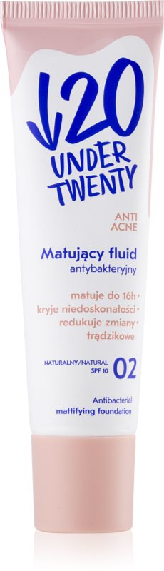 Under Twenty ANTI! ACNE matující make-up SPF 10