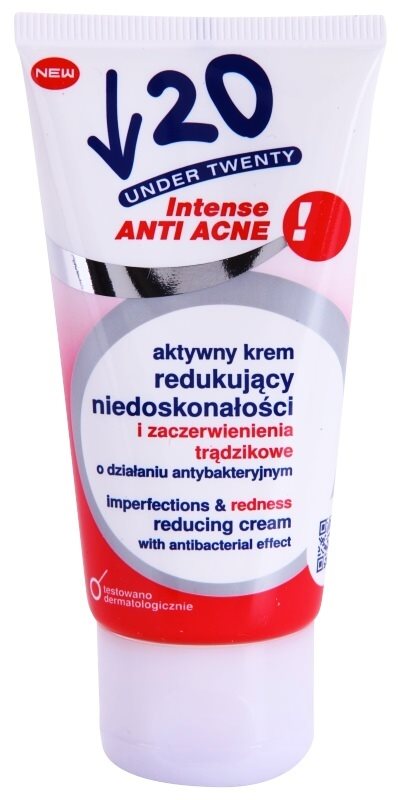 Under Twenty ANTI! ACNE INTENSE krem aktywny do skóry z niedoskonałościami