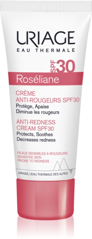 Uriage Roséliane denní krém pro citlivou pleť se sklonem ke zčervenání SPF 30