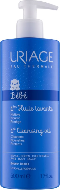 Uriage 1érs Soins Bébés čistiaci olej na tvár, telo a pokožku hlavy