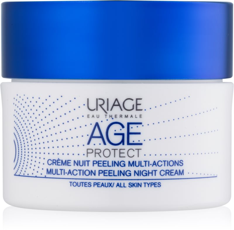 Uriage Age Protect multiaktivní peelingový krém na noc