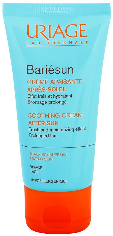 Uriage Bariésun creme calmante after sun para rosto