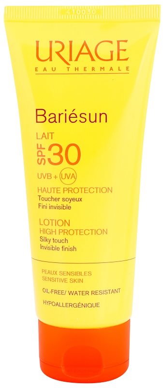Uriage Bariésun Zijdezachte Beschermings Melk voor Gezicht en Lichaam SPF 30