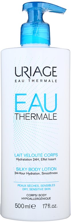 Uriage Eau Thermale svilen losjon za telo za suho in občutljivo kožo