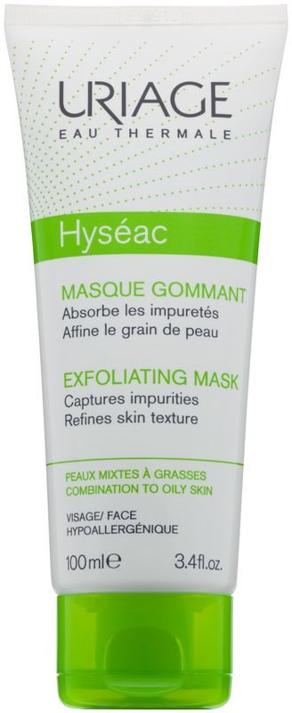 Uriage Hyséac mascarilla exfoliante para pieles grasas y mixtas