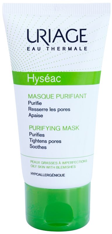 Uriage Hyséac reinigende und beruhigende Maske für das Gesicht zum verkleinern der Poren