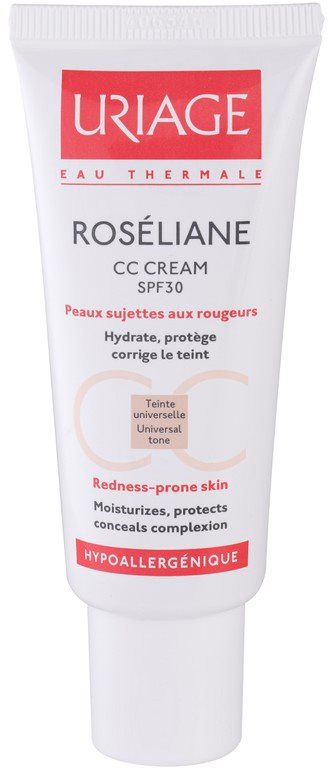 Uriage Roséliane CC Creme für empfindliche Haut mit der Neigung zum Erröten