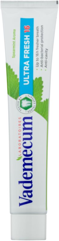 Vademecum Ultra Fresh 16 pasta do zębów odświeżający oddech