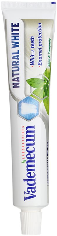 Vademecum Natural White bieliaca zubná pasta