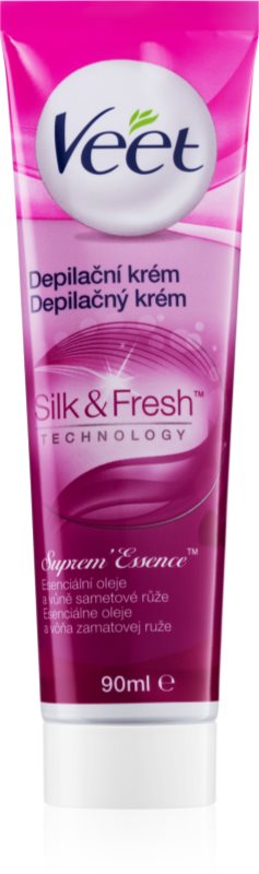 Veet Suprem'Essence depilačný krém s esenciálnymi olejmi