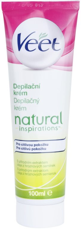 Veet Natural Inspirations crema depilatoare pentru piele sensibila