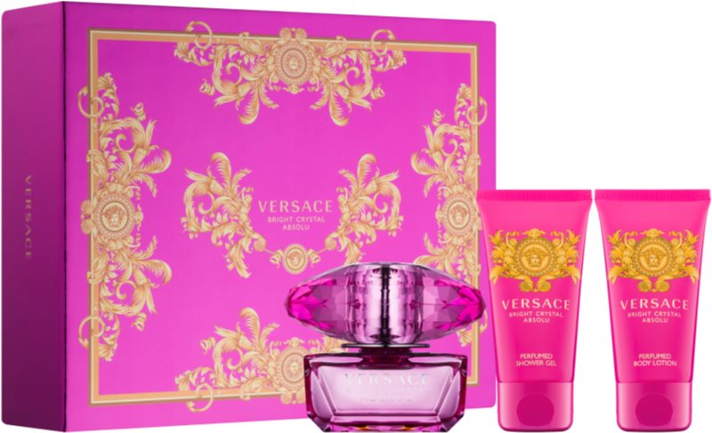 Versace Bright Crystal Absolu set cadou X.