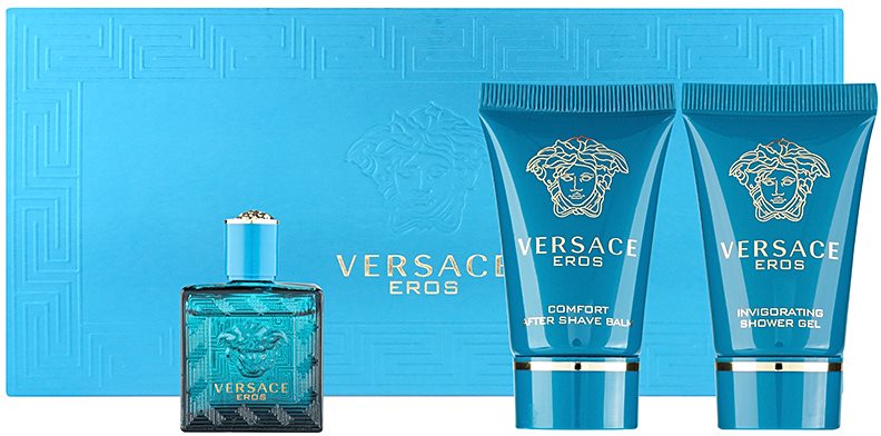 Versace Eros zestaw upominkowy tester dla mężczyzn 3 szt.