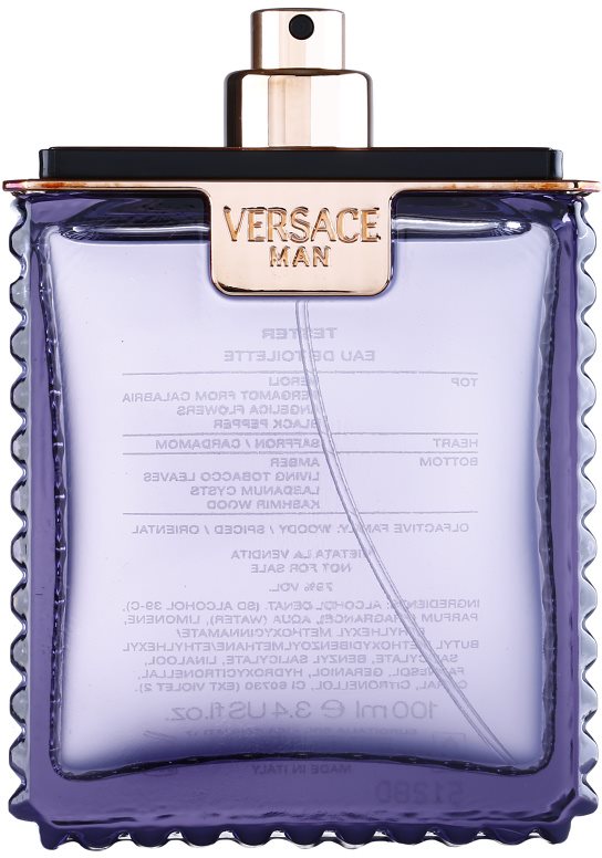 Versace Man woda toaletowa tester dla mężczyzn 100 ml