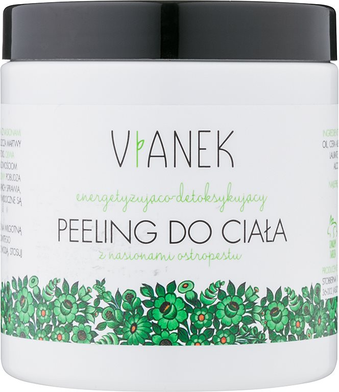 Vianek Energizing detoxifiant pentru corp cu efect de peeling cu efect de netezire