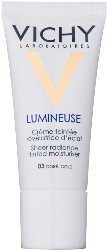 Vichy Lumineuse роз'яснюючий тонуючий крем для сухої шкіри