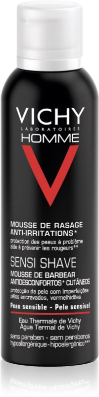 Vichy Homme Anti-Irritation żel do golenia do cery wrażliwej i skłonnej do podrażnień