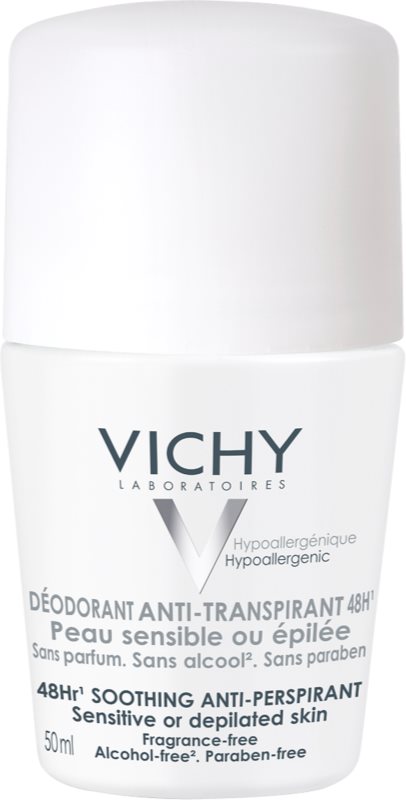 Vichy Deodorant dezodorant roll-on za občutljivo in razdraženo kožo