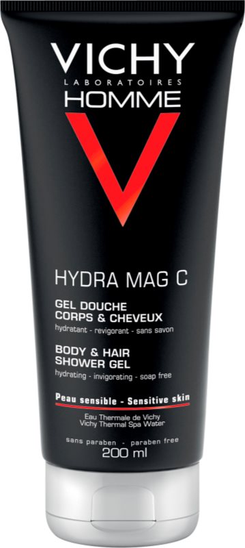 Vichy Homme Hydra-Mag C Duschgel Für Körper und Haar