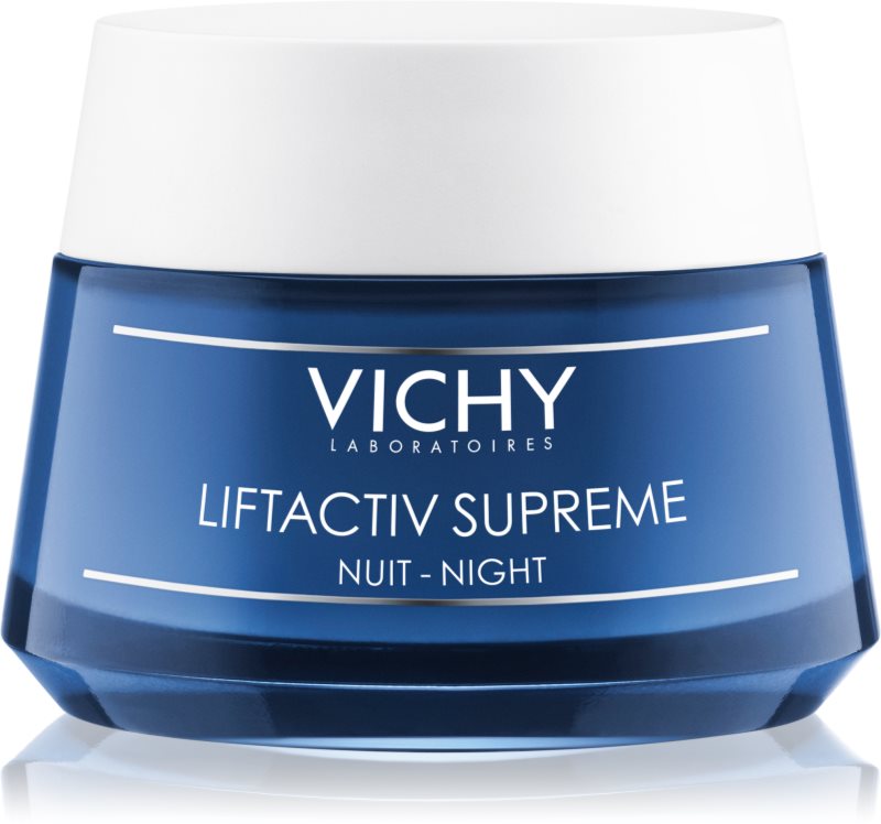 Vichy Liftactiv Supreme noćna krema za učvršćivanje protiv bora s lifting učinkom