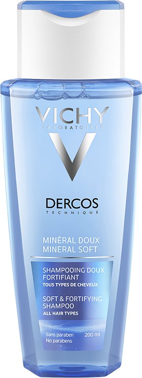 Vichy Dercos Mineral Soft Mineral Shampoo For Everyday Use
