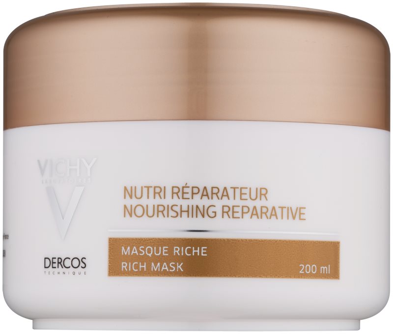 Vichy Dercos Nutri Reparateur hranilna maska za suhe in poškodovane lase