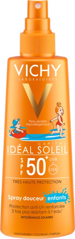 Vichy Idéal Soleil Capital něžno zaščitno pršilo za otroke SPF 50+