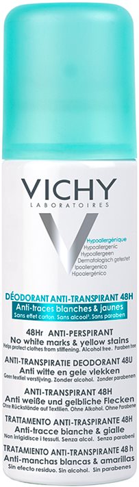 Vichy Deodorant izzadásgátló spray dezodor a fehér és sárga foltok ellen