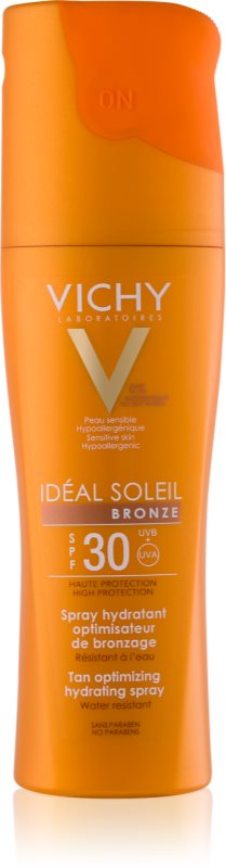Vichy Idéal Soleil Bronze Hydraterende Spray voor Optimaliseren van de Bruining SPF 30