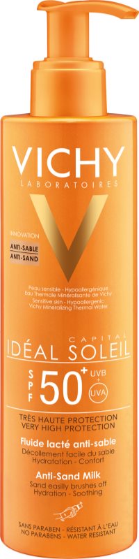 Vichy Idéal Soleil Capital mleko za sončenje proti pesku SPF 50+